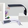 Led Mini Fish Tank Light Super Slim Blue White Light Lighting Clip On Lamp For Aquarium Fish Tanks