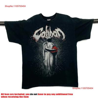 Винтажная футболка Caliban Хлопок Для фаната Размеры S 4xl Винтажный стритвир Немного модная Мужская
