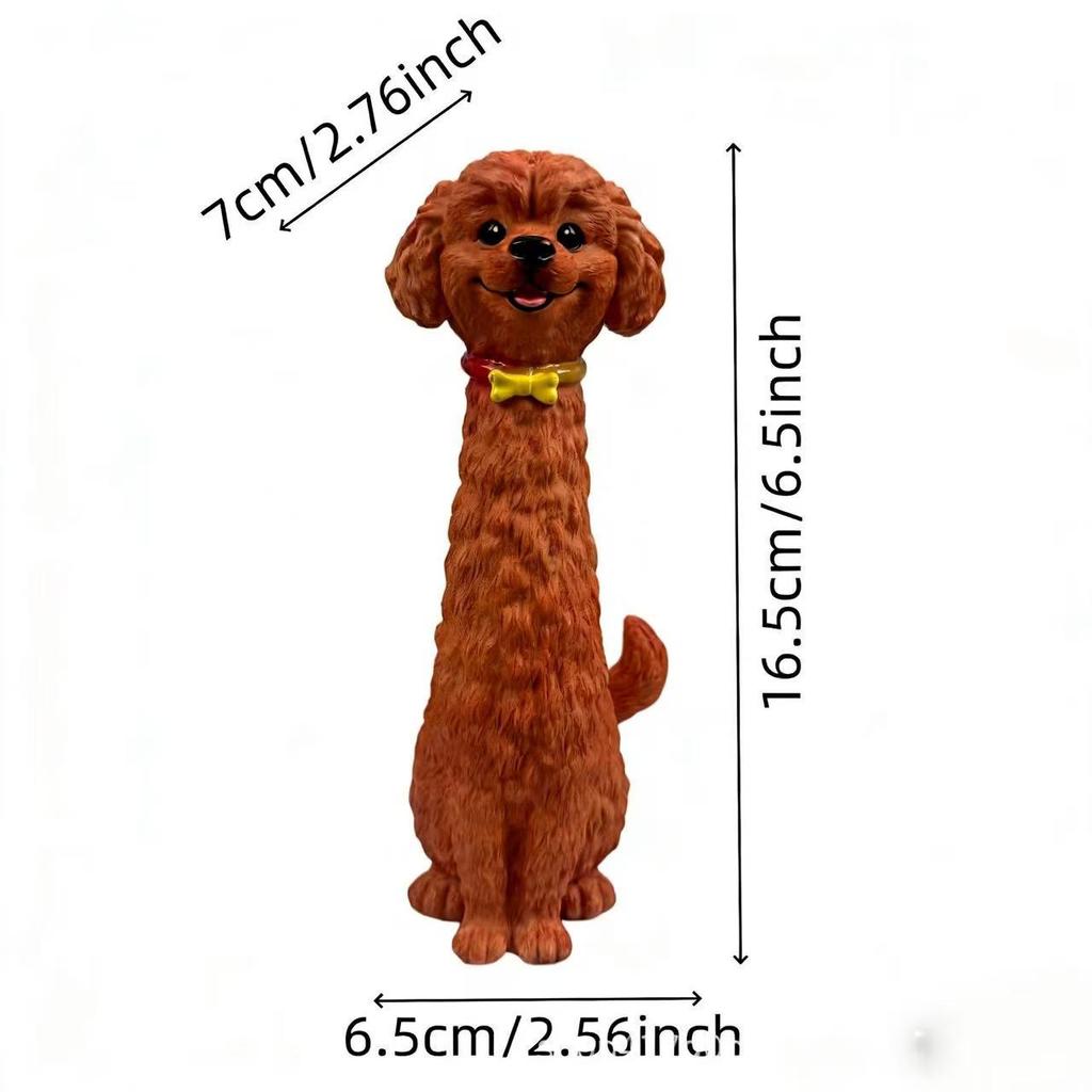 Novelty Handmade Quirky Dog Vase - Unique Resin Home Decoration