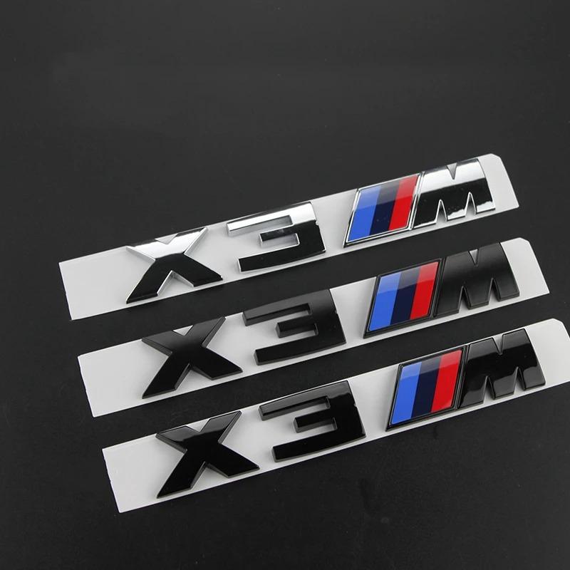 BMW X5 X3 X1 E91 E70 F11 E30 F31 F25 E61 E83 Trunk Decorative Stickers 3D Electroplating Emblem Car Valve Core Sticker for BMW M D111