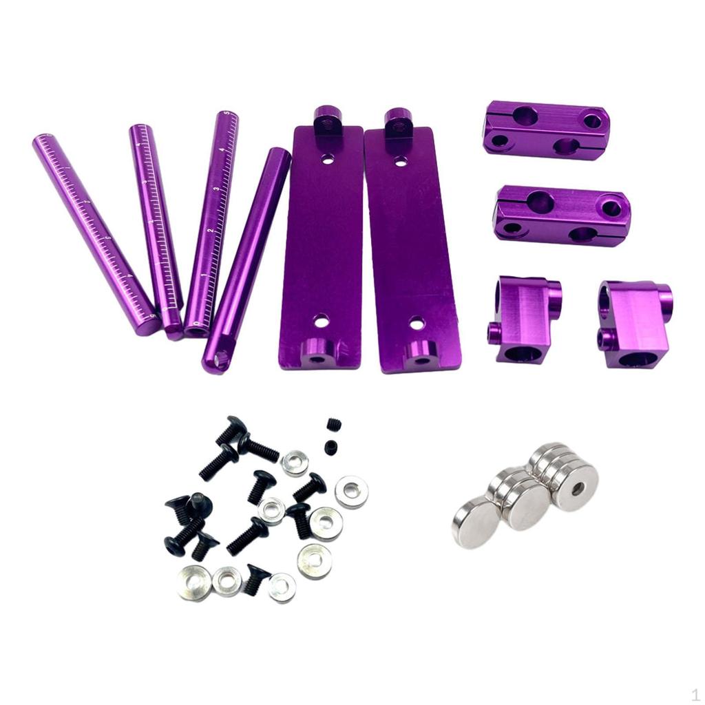 1/10 RC Adjustable Body Post Mount Kit Aluminum Alloy Parts for Model 416