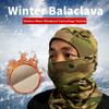 Зимняя тактическая балаклава, шарф-бандана на все лицо, для активного отдыха, кемпинга, велоспорта, лыж, маскировочная шапка, защита головы, лица, шеи, мужская