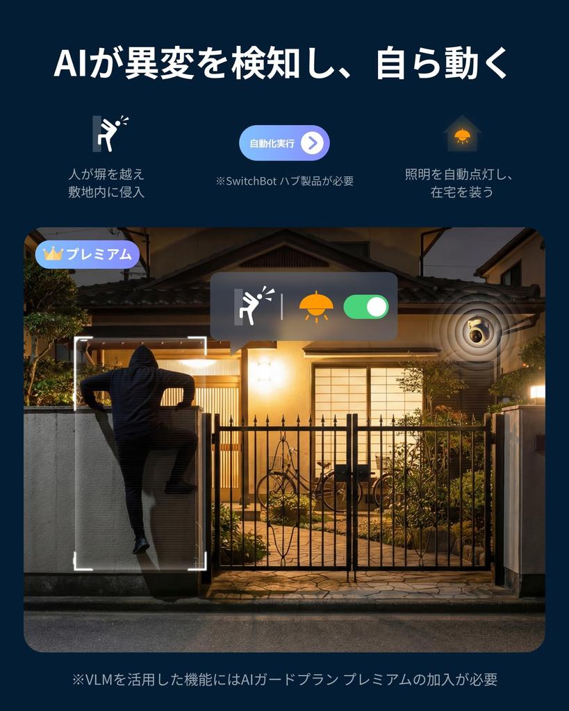 New Outdoor Security AI 360 Degree with Automatic App IP66 Mounting Bracket Outdoor Camera 5MP 2026 ReleaseSwitchBot Camera, 5MP, - Pan/Tilt,