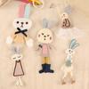 Embroidery Label Decorative Jewelry Doll Rabbit Three-dimensional Patch Sticker Clothing Accessories DIY Hand-embroidered Cloth Label