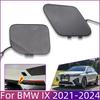 Для BMW IX M-Sport 2021 2022 2023 2024 Крышка буксировочного крюка бампера Заглушка для буксировки Корпус Отделка Оболочка Окрашенная 51115A3AE01 51125A2F3B7
