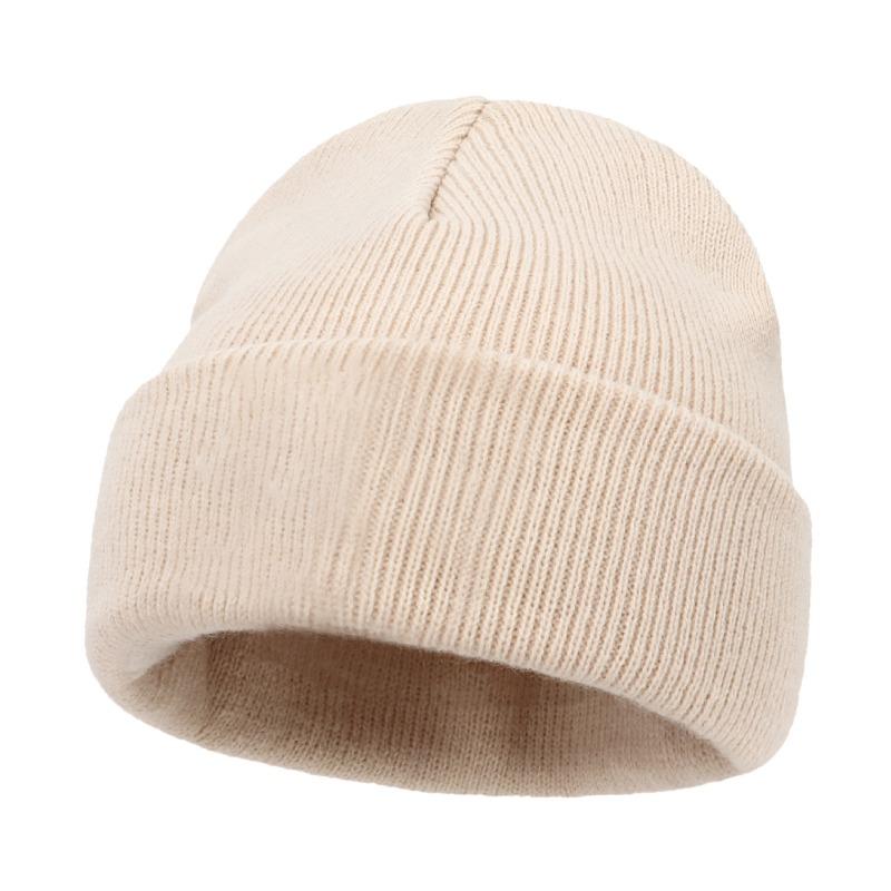 Popular Children's Adult Autumn Winter Knitted Hats Parent-child Woolen Hat