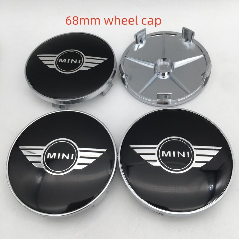 4 шт. 3D 56 мм 60 мм 68 мм для ступицы колеса автомобиля MINI Колпачок эмблема Значок Накладки наклейка Наклейка Аксессуары для стайлинга