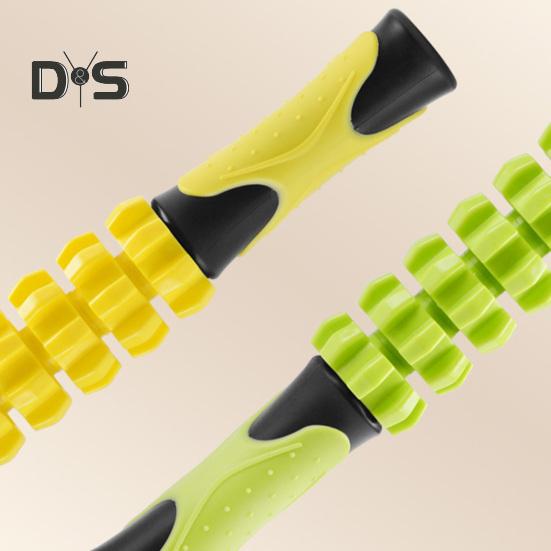 Массажный роликовый массажер для снятия боли в мышцах, глубокого расслабления тканей, физиотерапии, массажной палочки для лица, плеч, рук и тела