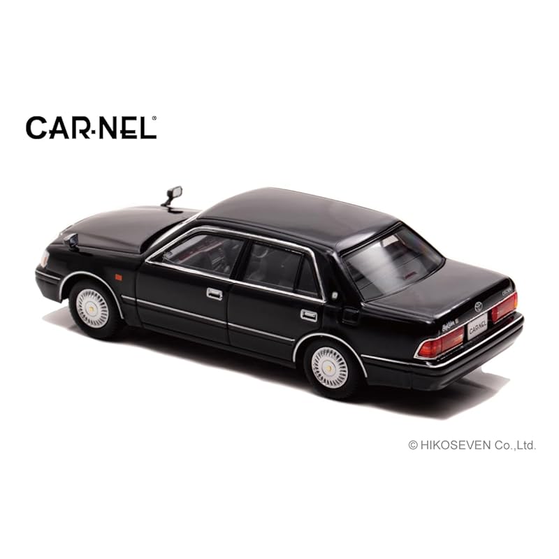 CARNEL Масштаб 1/43 Toyota Crown Royal Saloon G (JZS155) Модель с черной отделкой 1999 года