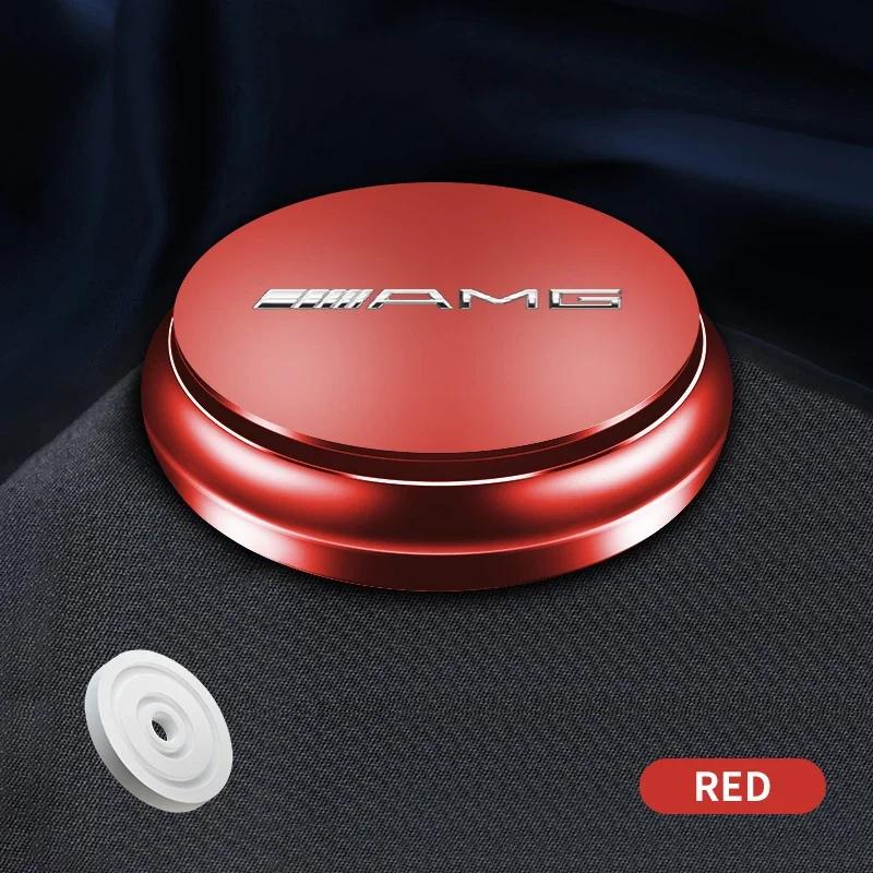 AABDT1 1pcs Car Air Freshener Instrument Flavor Perfume UFO Shape Scent Decor Caps For Mercedes Benz AMG W204 W213 W205 W211 W212 W176