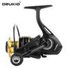 DEUKIO New Spinning Fishing Reel Suitable for Seawater and Freshwater Metal Spool Left/right Screw-in Handle Full Metal Screw-in Fishing Gear