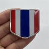 Thailand Flag Aluminum Car Stickers & Badges for Fender and Side Decoration
