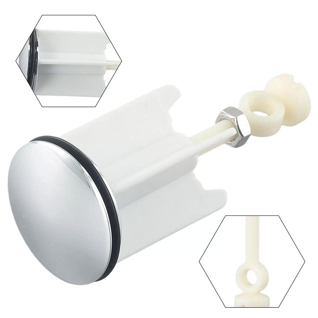 Регулируемая пробка для слива Popups, пробка для слива раковины, регулируемая по высоте пробка для раковины из АБС-пластика и латуни для кухонных и ванных раковин