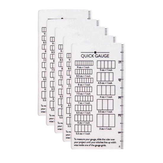 Быстрая линейка-измеритель Без подсчета Измеритель стежков Прозрачный инструмент для измерения стежков
