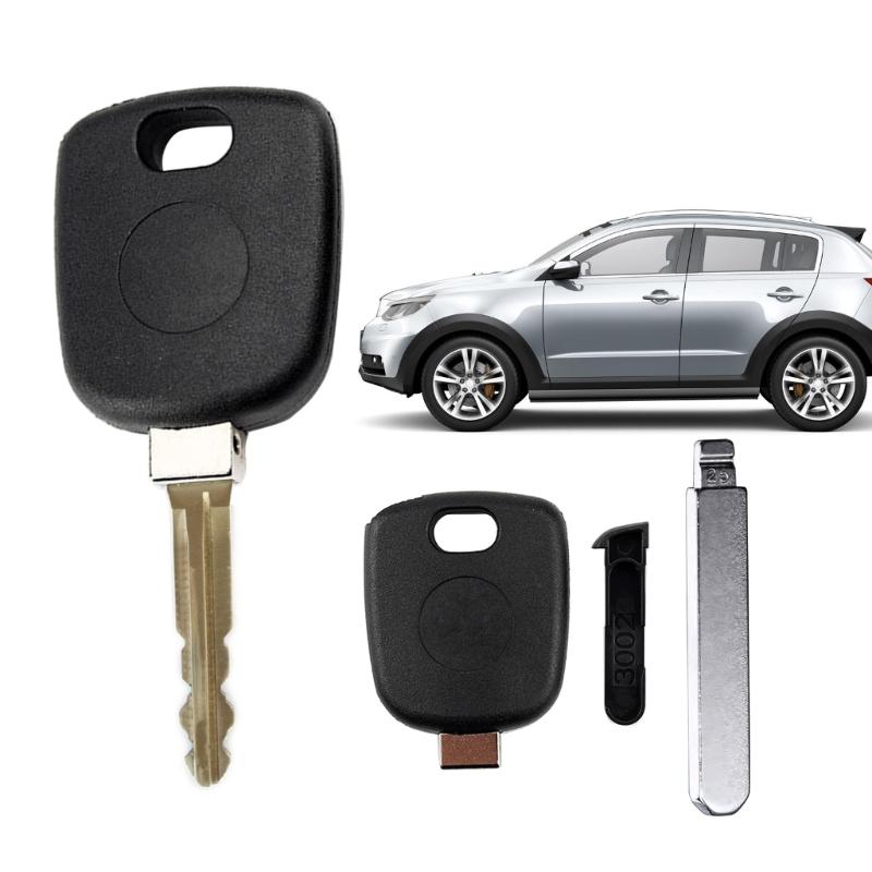 Shell Housing Blade Transponder Car Key Case Shell With Key Blade Universal Automotive Spare Kits Quick Installation