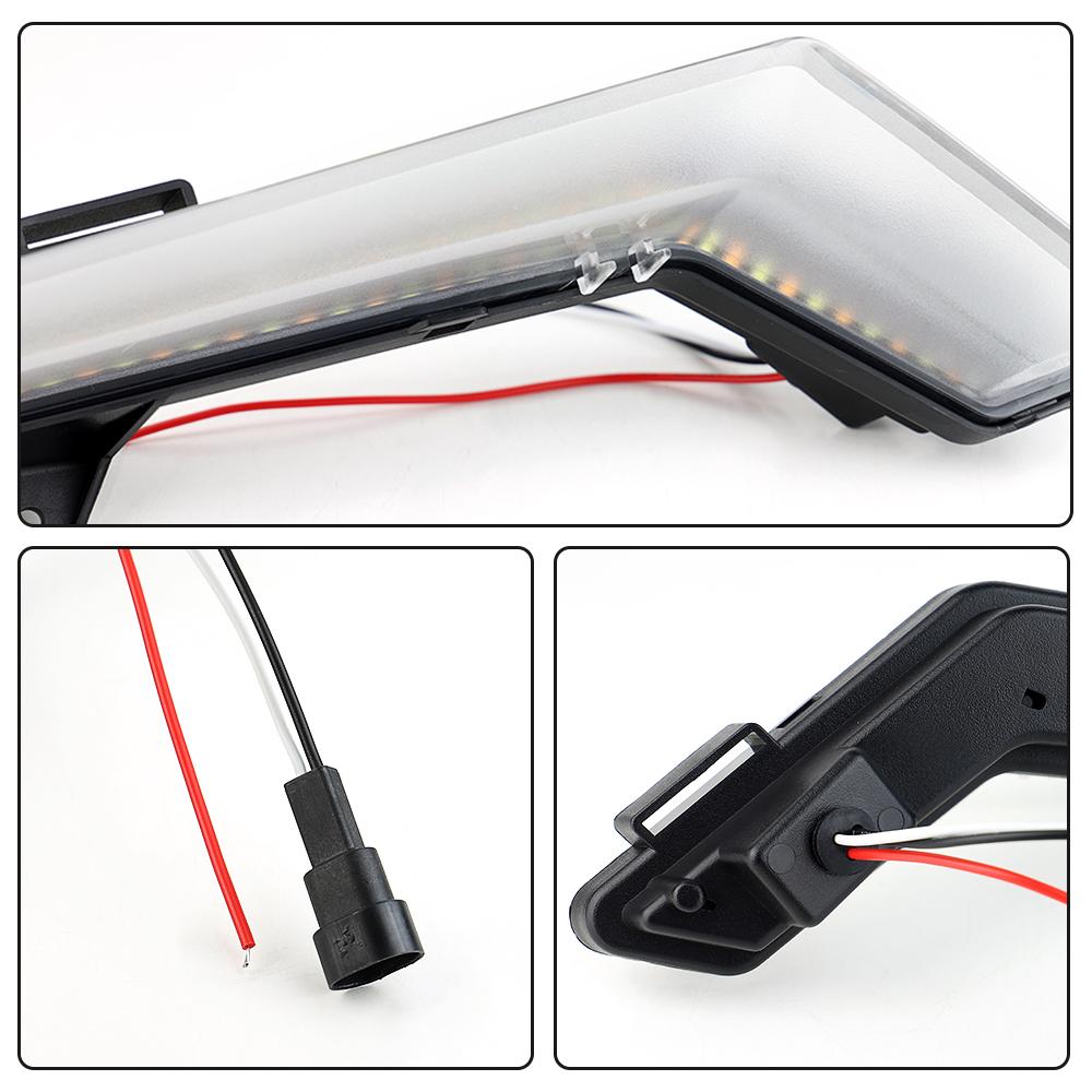 ATV LED Turn Signal Lights Front DRL Turn Signal Light for Can-Am Defender 2020+ Defender Max 2020+ Commander 2025