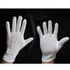 1pairs Formal Tuxedo Gloves - Nylon Guard Parade Gloves for Men and Women, White Cotton Marching Band Dress Gloves
