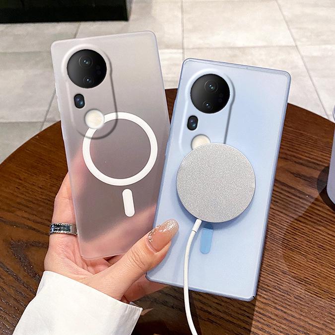 Ультратонкий матовый магнитный чехол «Ледяной туман» для OnePlus 13/15 ACE6 - Ударопрочный