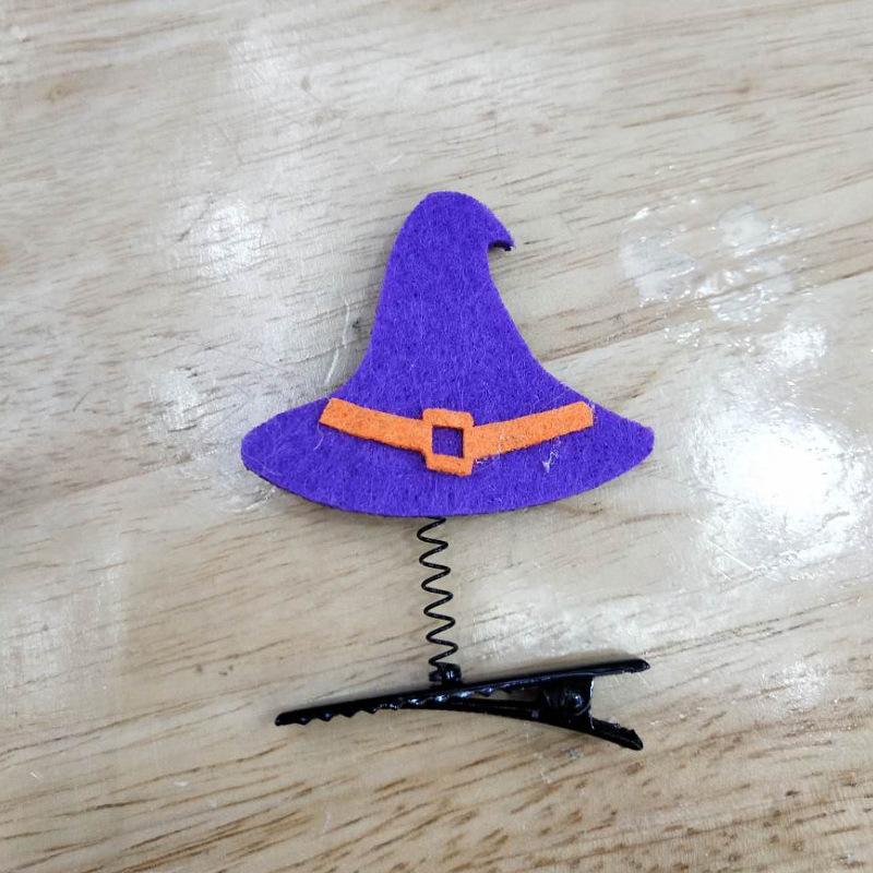 Заколка для волос на Хэллоуин, тыква, привидение, череп, пряжка, головной убор, праздничные предметы, реквизит для выпускного вечера, небольшие подарки