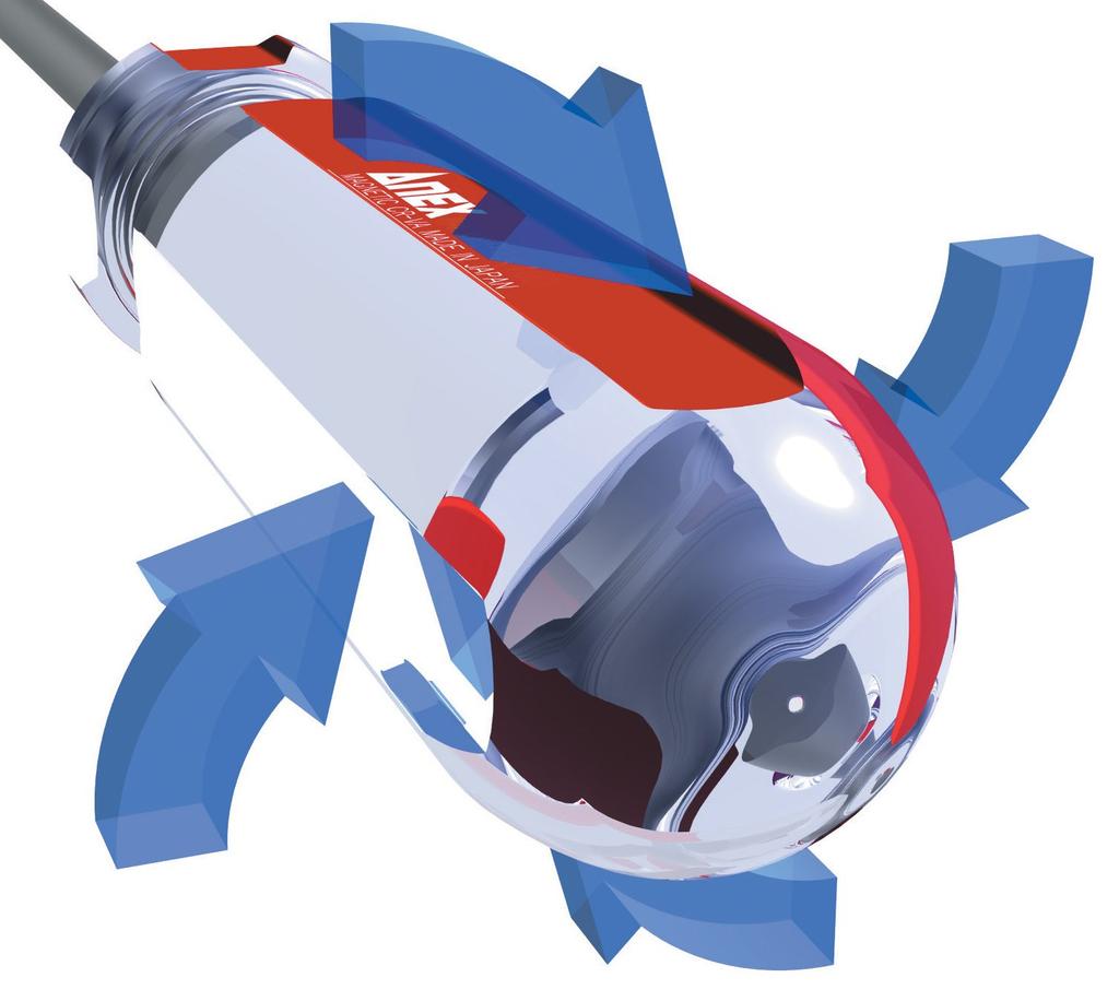 Тонкий вал драйвера ANEX Four Line 30 шт. +1×100 № 8300 [Оптовая закупка]