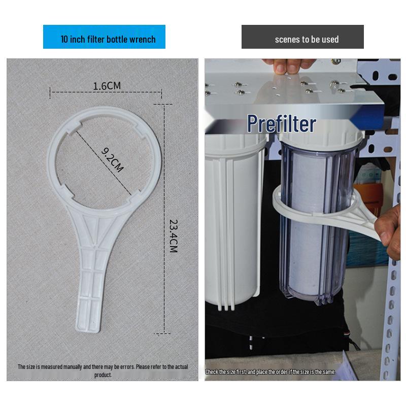 Универсальный ключ для фильтра очистителя воды и корпус мембраны предварительной фильтрации для больших колб Big Blue 10 и 20 дюймов