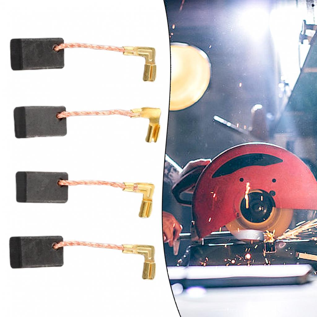 Ширина 9мм Угольные щетки Углерод Металл Толщина 6мм