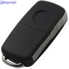 Jingyuqin 2/3/4/5 кнопок чехол для автомобильного ключа оболочка для VW/VOLKSWAGEN Caddy Eos Golf Jetta Beetle Polo Up Tiguan Touran складной Fild