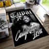 2PAC Art Activism Carpet Perfect for Kitchen Study room Decorate room Bedrooms Antislip Carpet Anime Office Decor Perfect Birthday/Christmas Gift Idea