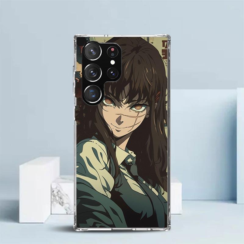 C-Chainsaw Mans Yoru War Devil Soft Cover for Samsung Galaxy S25 Edge S26 S24 S23 Ultra Phone Case S22 S21 Plus S20 FE Print Pat