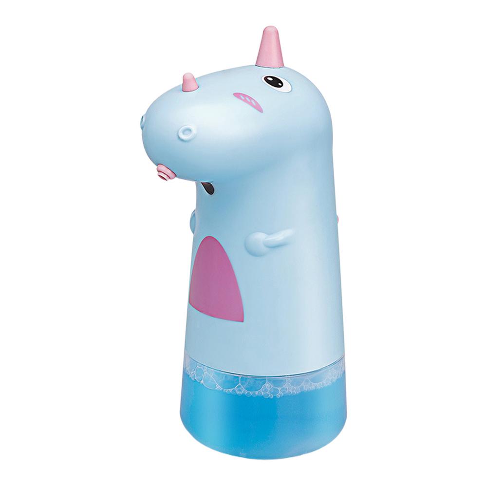 Мультфильм Автоматический дозатор мыла Бесконтактный ручной дозатор мыла для детей Милый динозавр пенный дозатор для ванной столешницы