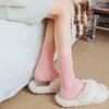 Женские супермягкие носки до середины икры с косами для осени и зимы, милые носки-гольфы, утолщенные теплые и дышащие носки до колена