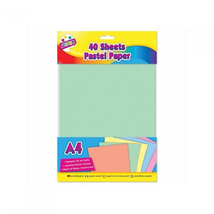 ArtBox A4 Pastel Paper (Pack of 40)