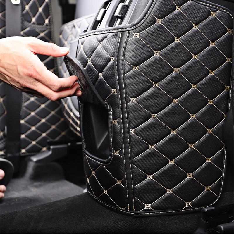 Кожаные автомобильные противоударные коврики, защитная накладка на спинку сиденья для Hyundai Tucson 2022 2023 NX4 Hybrid Interior