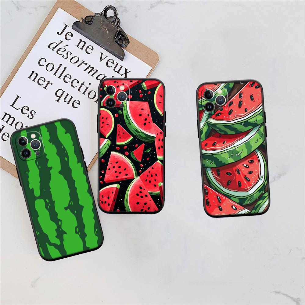 LO21 Cartoon Fruit Watermelon Case for Motorola Edge 60 60s 70 G86 G56 G54 E14 G04S G45 G54 G64 S30 S50 X30 X40 X50 Pro Power