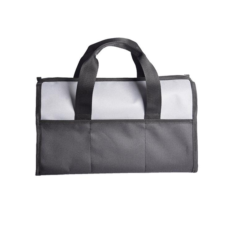 Toolbox bag, multifunctional, multi-layer Oxford cloth for hardware tools, portable handheld storage bag for electrician maintenance