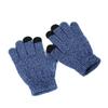Kids Touches Screen Gloves Soft & Breathable Winter Warm Mittens Solid Knit Gloves for Outdoor Activities School Travel
