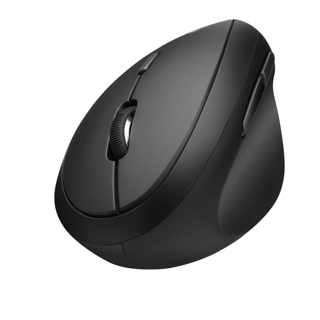 Perixx Compact Wireless Ergonomic Quiet Black PERIMICE-719 Mouse, Design,