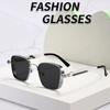 Punk Metal Frame Sunglasses Women Men Fashion Photos Decoration Accessories Sunglasses