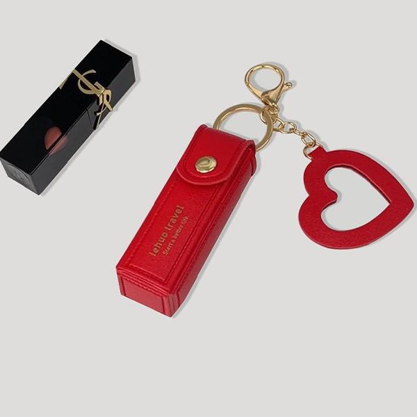 Компактная сумка-брелок для бальзама для губ и помады, маленькая монетница и мини-органайзер для макияжа