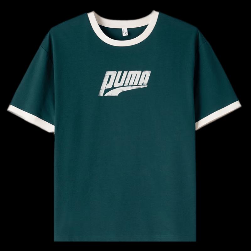 Puma Унисекс летняя спортивная футболка с коротким рукавом 636294-41
