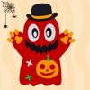 Human Skeleton DIY Hand Puppet Kits Bat Halloween Puppet Hand Puppet Toy  Halloween Decoration