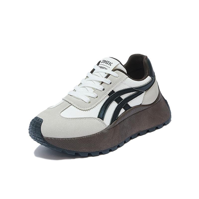 Женские весенние новые кроссовки как у Форреста Гампа, увеличивающие рост, студенческие беговые спортивные повседневные туфли, уличная съемка BN