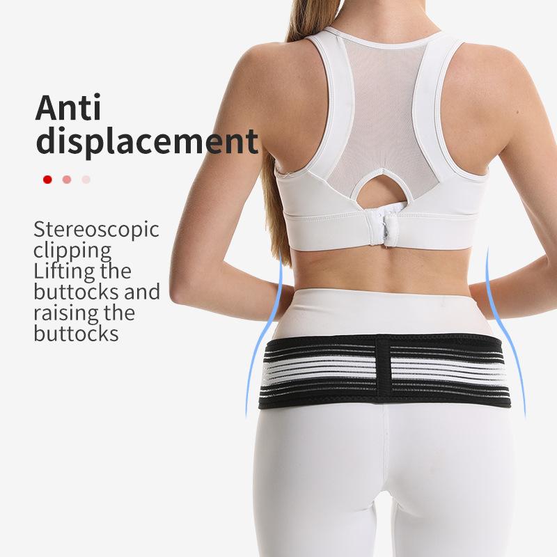 Sacroiliac Joint Hip Belt Lower Back Support Brace Sciatica Lumbar Pain Relief Lumbar Hip Belt for Hip Pain Support-Hip Braces