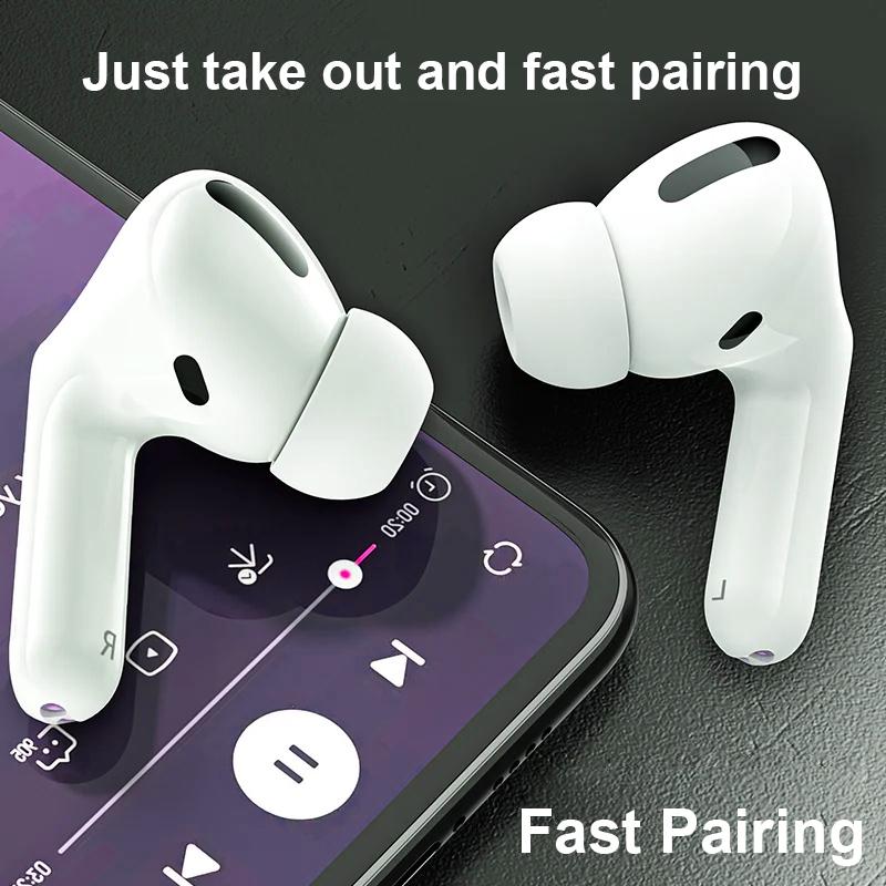 Airs Pro3 Bluetooth-гарнитура Беспроводные наушники TWS Наушники-вкладыши С окном pop-up Siri Водонепроницаемые Позиционирование Сенсорное управление Для iOS