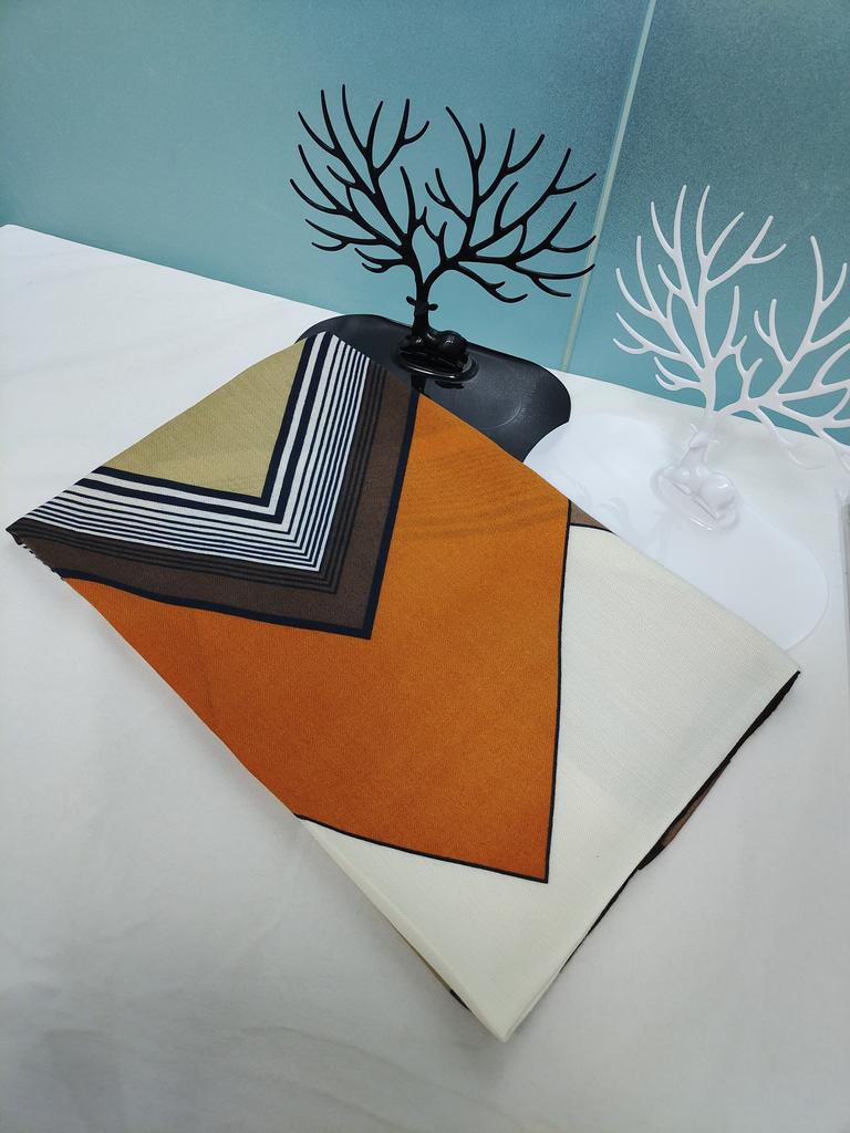 Imitation Wool Shawl Korean Style Elegant Scarf for Women Soft Multicolor Trendy Charm Accessories Fashionable Warmth