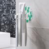 Toothbrush Holder Toothpaste Storage Rack Shaver Tooth Brush Dispenser Bathroom Organizer Tools
