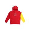 Li-Ning Paris Fashion Week Pullover Hoodie Unisex Hoodie Red Yellow AWDNB95-3
