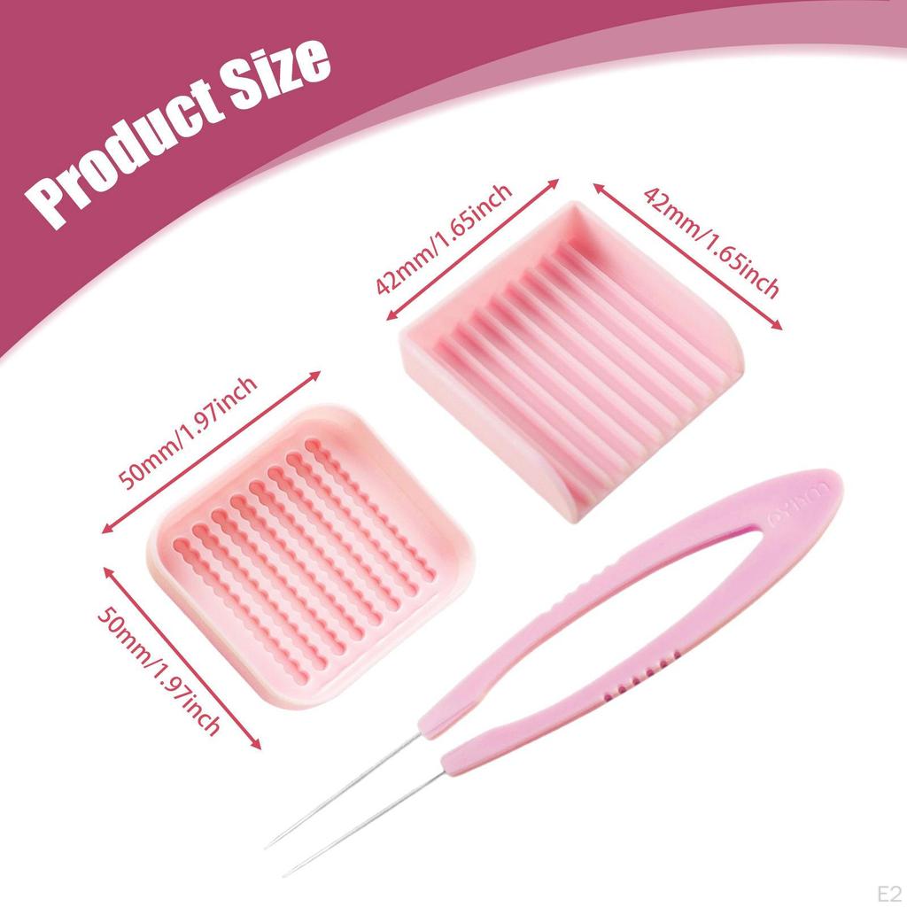 3 шт. 2,6 мм Мини-инструменты для бисера Двойной пинцет Органайзер для плавки Легкий Подарок для энтузиастов