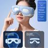 Складной массажер для глаз Маска для глаз с подогревом и Bluetooth-музыкой Подушка-воздуховод Уход за глазами Устройство Подарок при напряжении глаз Сухости глаз Улучшение сна