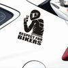 Styling Bicycle Protection Automobile Decoration Car Sticker 3D Respect Reflective Auto Decal